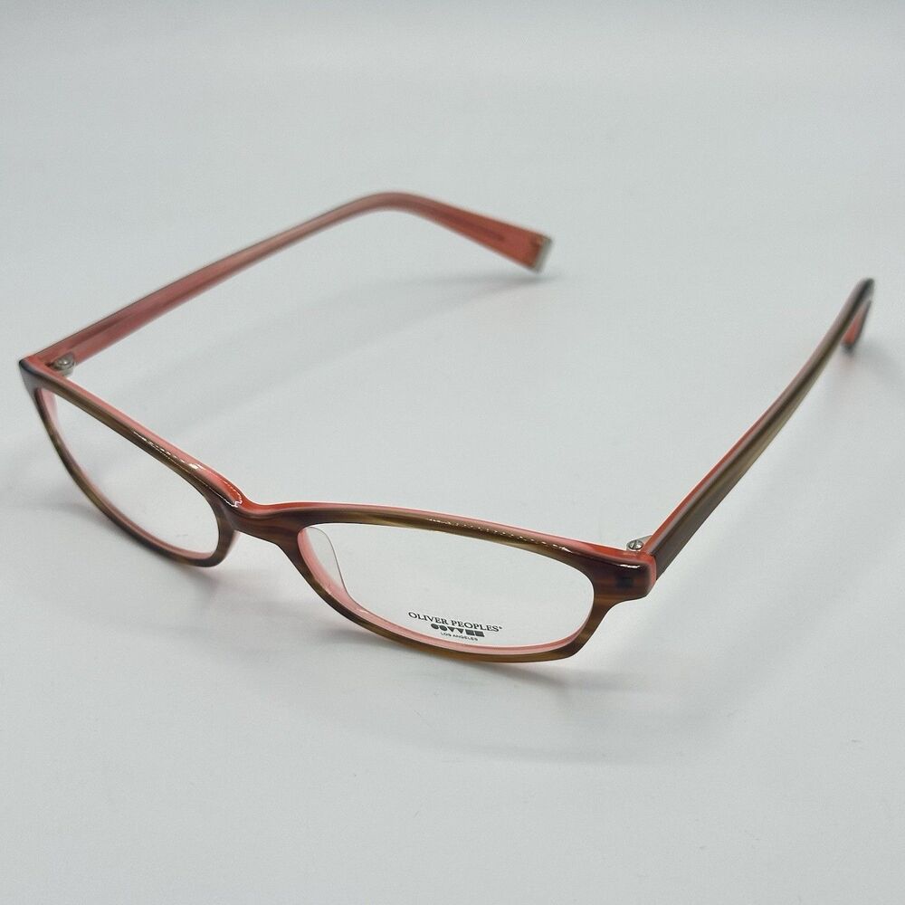 Oliver Peoples Maria OTPI Brown Pink Eyeglasses Frames Rx 50-16-135mm